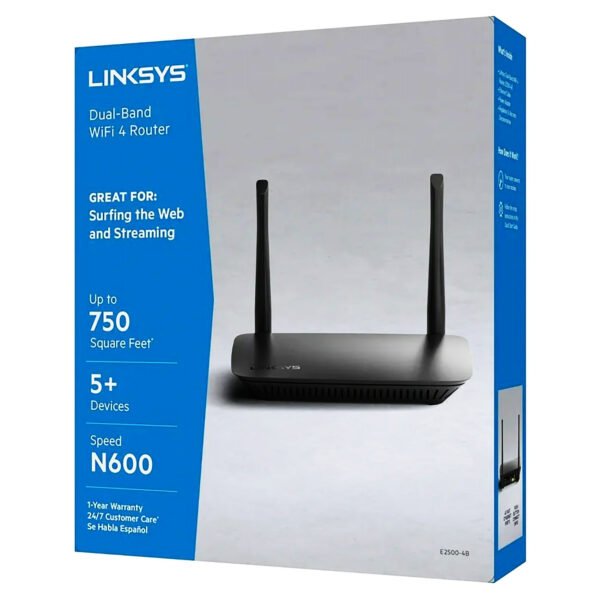 ROUTEUR LINKSYS E2500 DUAL BAND N600